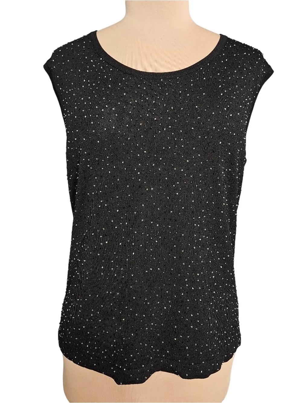 New Jones New York sleeveless knit sweater tank top